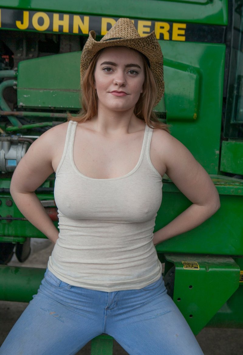 Dallin Thorn Nude In Dallins On The Tractor Free Cosmid Picture