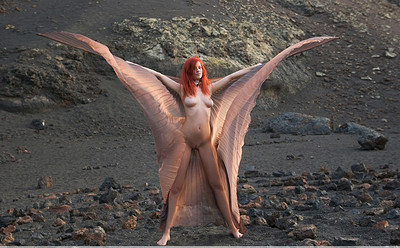Ariel A in Diablo de Fuego from Femjoy