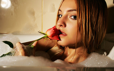 Kira W in Wet Rose from The Life Erotic