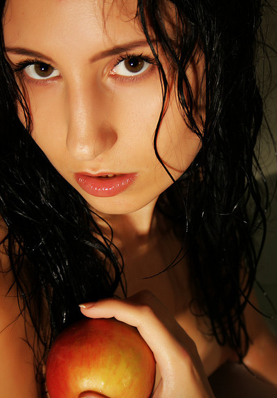 Kitty M in Wet Apple from The Life Erotic