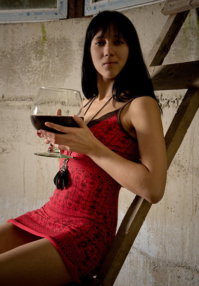 Niky S in Red Wine from The Life Erotic