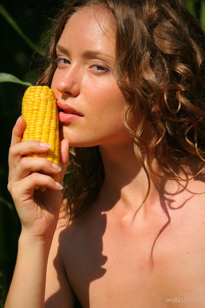 Janet A in Naked Corn from Erotic Beauty