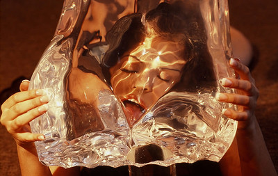 Sunny Leone in Plays With A Sexy Ice Sculpture from Digital Desire