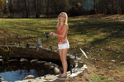 Sara Jaymes in Backyard Angler from ALS Scan