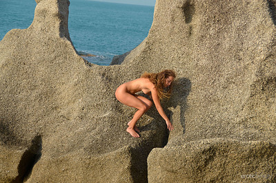Sarka in On The Rocks 1 from Erotic Beauty
