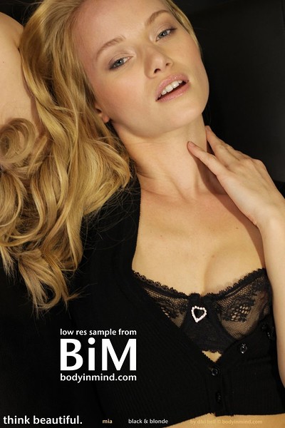 Mia in Black and Blonde from Body in Mind