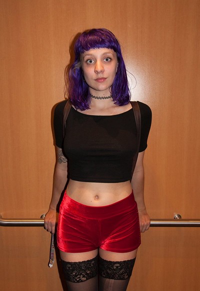 Zelda Andover in Rides Fixie from Zishy