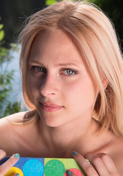 Emma in Nude Twister from Showy Beauty