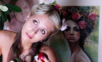 Lily in Vivido from Showy Beauty