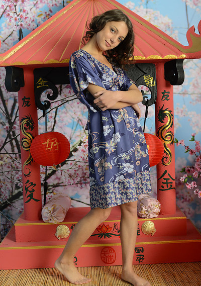 Nensi in Cute Geisha from Amour Angels