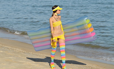 Tandy in Colorful Beach from Amour Angels