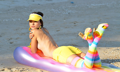 Tandy in Colorful Beach from Amour Angels