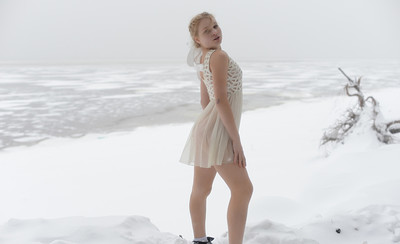 Sasha in Snowy Girl from Amour Angels