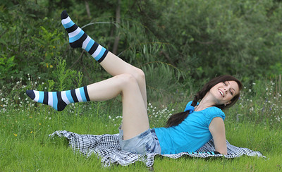 Lilya in Sexy Picnic from Amour Angels