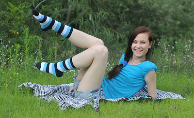 Lilya in Sexy Picnic from Amour Angels