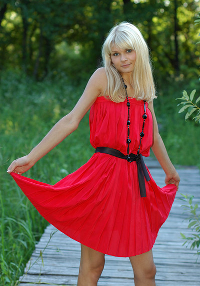 Sveta in Virgin In Red from Amour Angels