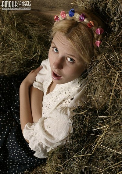 Anna in Anna On The Hay from Amour Angels