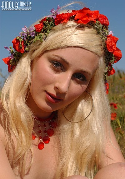 Natasha in Poppies from Amour Angels