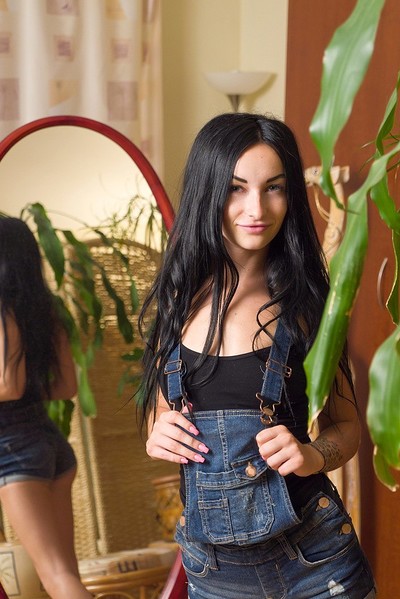 Rita Raven in Mirror Masturbation from Nubiles