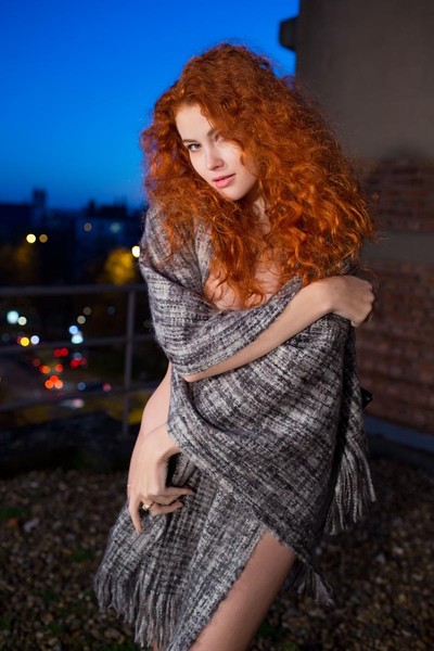 Vanessa in Beauty On The Roof from Yonitale