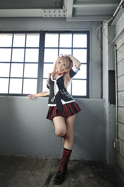 Haruka in Zetsubou Shoujo 1 from All Gravure