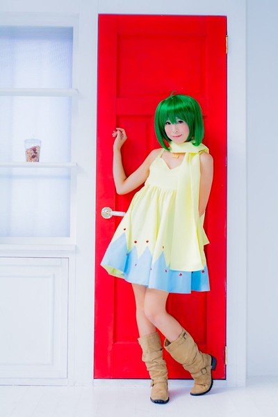 Yuki Mashiro in Yellow Dress from All Gravure