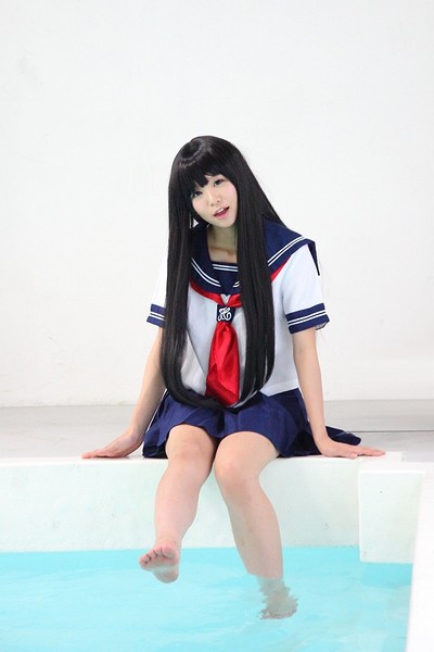 Akira Itsuki in Aki Love School 1 from All Gravure