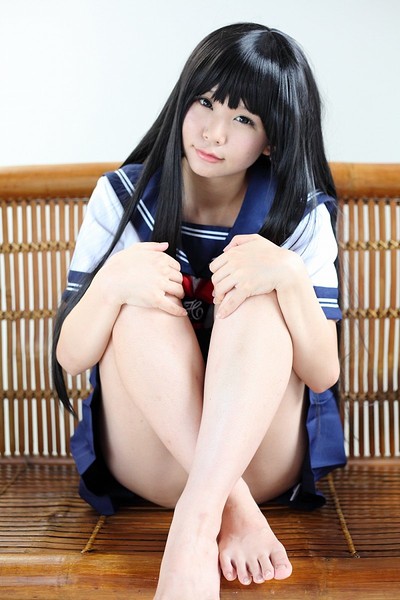 Akira Itsuki in Aki Love School 1 from All Gravure