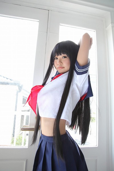 Akira Itsuki in Aki Love School 1 from All Gravure