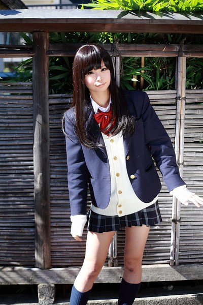 Akira Itsuki in Aki Love School 1 from All Gravure
