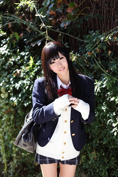 Akira Itsuki in Aki Love School 1 from All Gravure