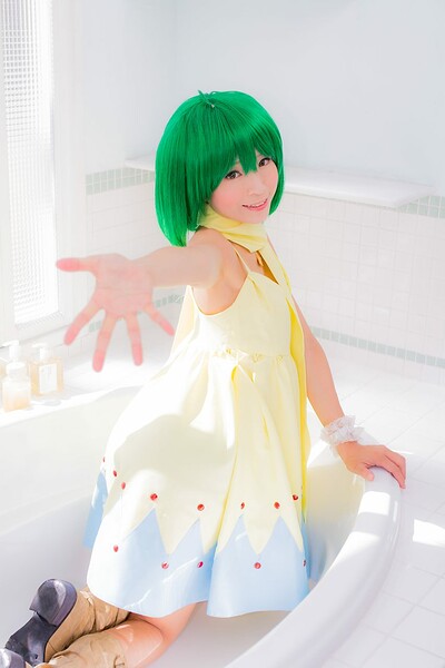 Yuki Mashiro in Yellow Dress from Elite Babes