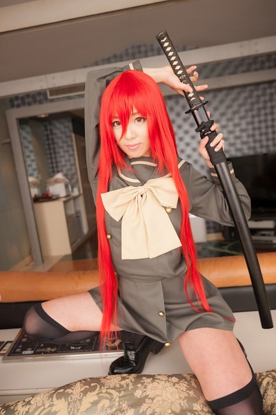 Love Saotome in Shakugan No Love Shakugan No Shana from All Gravure