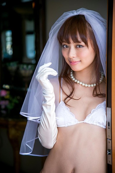 Rio Uchida in Bride To Be from All Gravure