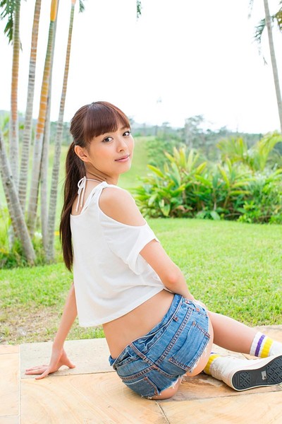 Rio Uchida in Spring Relief from All Gravure
