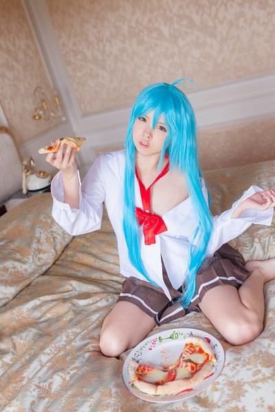Meruru Ogawa in Denpa Onna from All Gravure