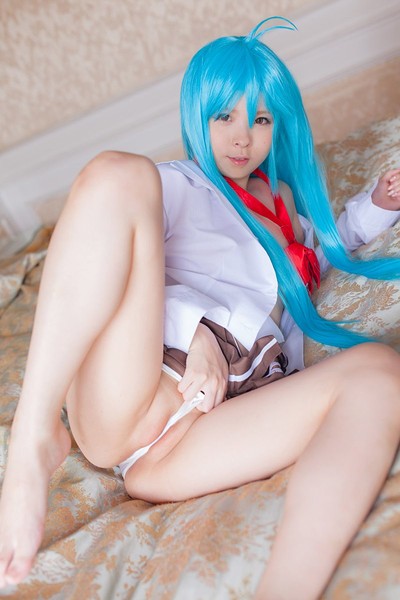 Meruru Ogawa in Denpa Onna from All Gravure
