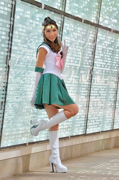 Melody in Sexy Sailor Jupiter from Ftv Girls