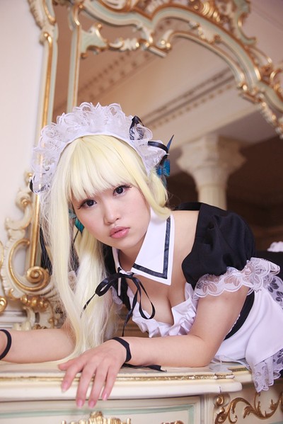 Chico in Megami To Maid from All Gravure