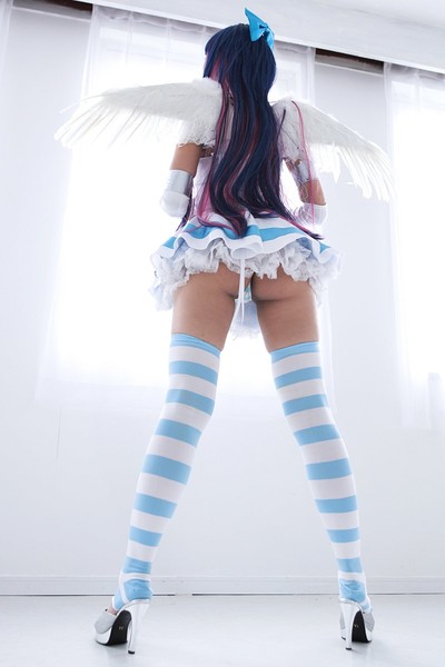 Necosmo in Striped Angel 1 from All Gravure