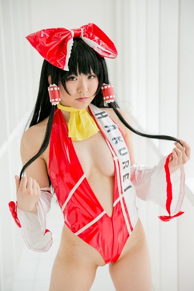 Shirouto Satsuei in Red White You from All Gravure