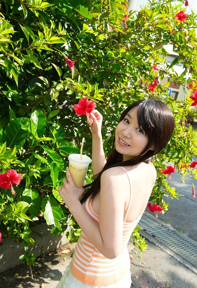 Aika Yumeno in Home Together from All Gravure