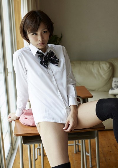 Chic Itoyama in Beautiful Student from All Gravure