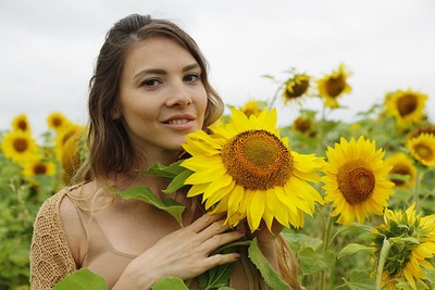 Kira T in Sunflower Treats from Erotic Beauty