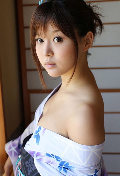 Tsukasa Aoi in Travel With Aoi from All Gravure
