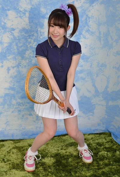 Airu Kaname in Tennis Tits from All Gravure