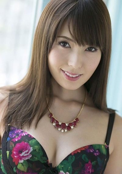 Hatano Yui in Floral Surprise from All Gravure