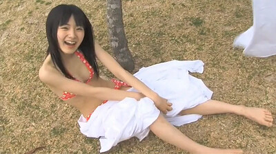 Flirty and playful vixen Yui Iwata exposed in Lovin Yui Scene 2