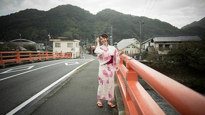 Momoko Tani in Heart Of Japan from All Gravure