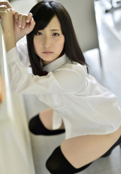 Sirano Hatoko in I Want To Fit In from All Gravure